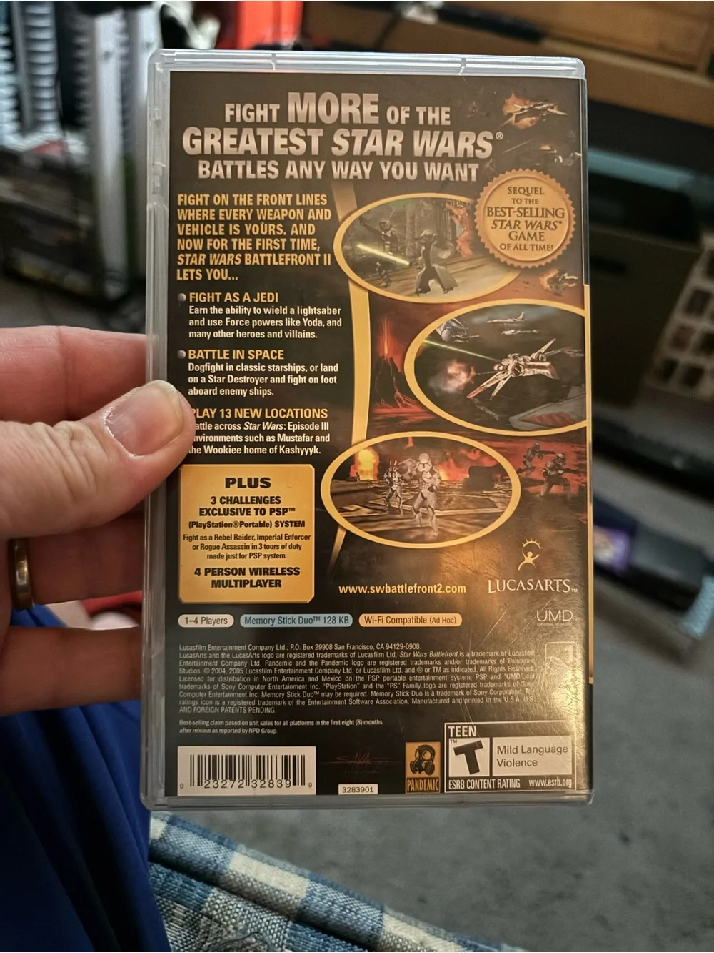 Star Wars Battlefront II Video Game for Sony PSP